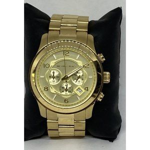 Michael Kors Runway MK8077 Men's Stainless Steel A